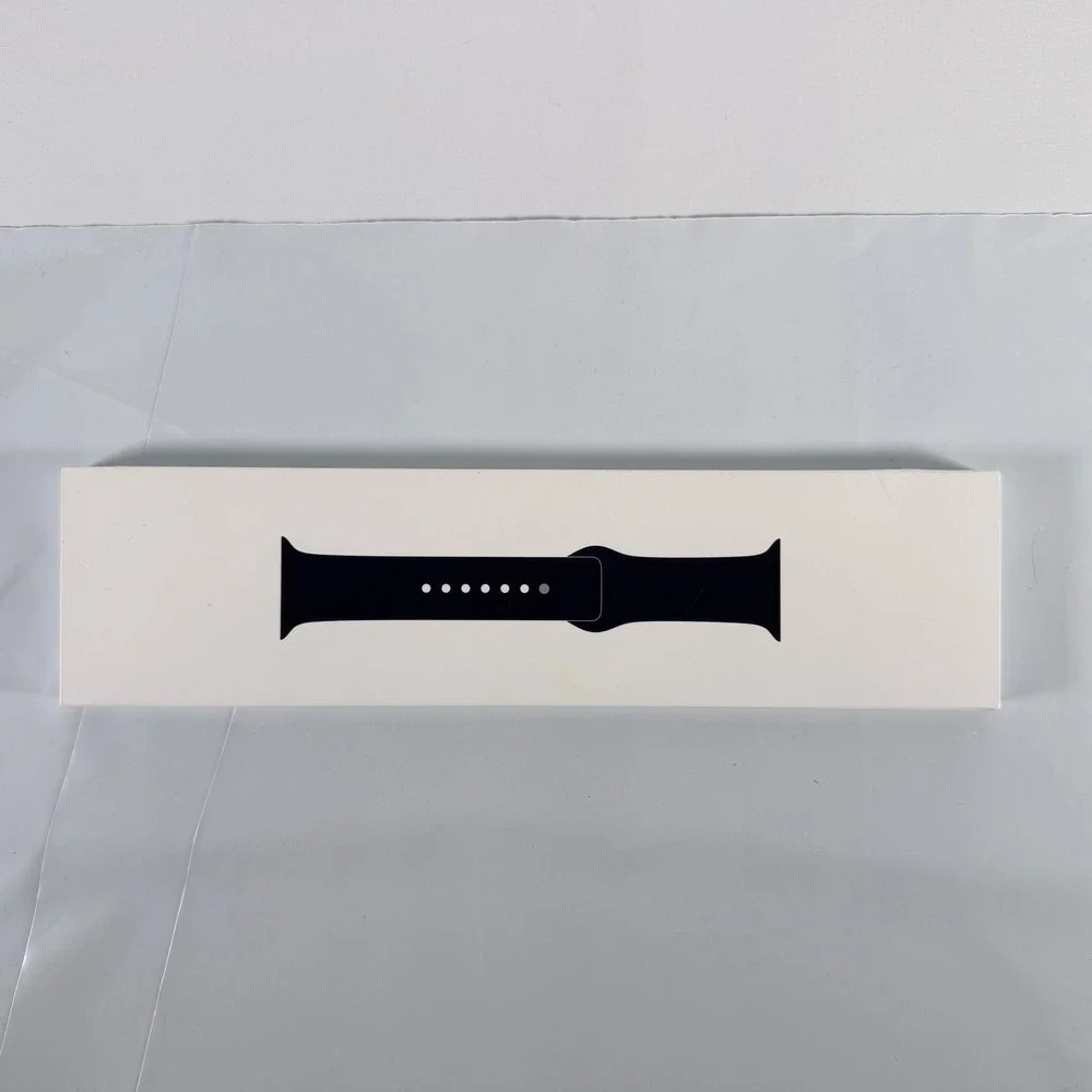Apple Watch 44mm Deep‎ Navy Sport Band Regular Stainless Steel Pin MYAX2AM/A NIB